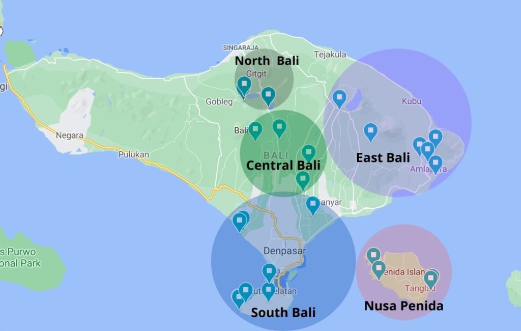 Bali Map